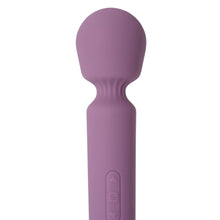 Aparat de masaj interactiv SVAKOM Mini Emma Neo, vibrator wand cu 6 funcții de vibrație, control prin aplicație, mov