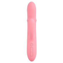 Vibrator rabbit interactiv SVAKOM MORA NEO, cu inel din perle cu 3 funcții de masaj, control prin aplicație, roz