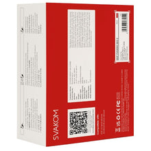 Vibrator dublu SVAKOM Phoenix Neo 2, cu control prin aplicație, 11 funcții de vibrație, funcție interactivă cu camera web, roșu