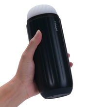 Masturbator interactiv SVAKOM Sam Neo 2 Pro, control prin aplicație, cu funcție de încălzire, 5 funcții de aspirare și vibrație, negru