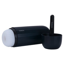 Masturbator interactiv SVAKOM Sam Neo 2 Pro, control prin aplicație, cu funcție de încălzire, 5 funcții de aspirare și vibrație, negru