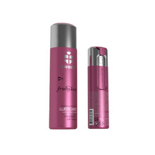Lubrifiant cu aromă SWEDE Fruity Love Lubricant, pe bază de apă, aromă de grepfrut și mango, 50 ml (roz)