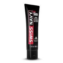 Cremă SWISS NAVY Max Size, pentru libido masculin și creșterea rezistenței sexuale, cu mentol și aloe vera, 10 ml