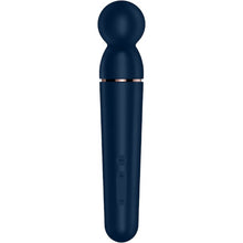 Aparat de masaj Satisfyer - Wand, pentru corp si zonele intime, 10 functii de vibratie, albastru