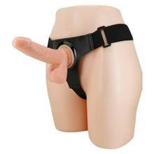 Ham Strap-On PRETTY LOVE universal cu dildo-HARNESS 20 CM,NATURAL