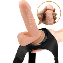 Ham Strap-On PRETTY LOVE universal cu dildo-HARNESS 20 CM,NATURAL