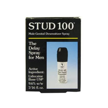 Spray concentrat STUD 100 Black, pentru întârzierea ejaculării, fără gust, fără miros, 12 ml (cca 120 pulverizări)