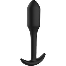 Plug anal TOYJOY Anal Play Smooth Plug - Extra Large, cu bază în formă de semilună, lungime 13.7 cm, diametru 2.9 cm, negru