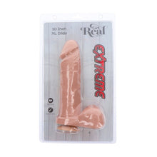 Dildo gros TOYJOY Get Real Extreme XL Dildo, bază cu ventuză pentru fixare, lungime 25.5 cm, diametru 6 cm, culoarea pielii