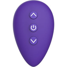 Inel vibrator pentru penis TOYJOY Joy Ride to Paradise, control prin telecomandă, 4 funcții de pulsații, 3 funcții de vibrație, mov