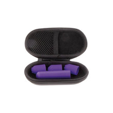 Stimulator clitoris TOYJOY Designer Pocket Stimulator, cu 3 capete interschimbabile, 12 funcții de vibrație, silențios, mov