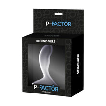 Vibrator anal TOYZ4LOVERS Behind Vers P-Factor, pentru stimularea prostatei, lungime 12.5 cm, diametru 3 cm, negru