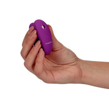 Vibrator dublu TOYZ4LOVERS Elys Play Together, pentru stimulare clitoridiană și vaginală, cu vibrator bullet detașabil, 6 cm, mov