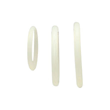 Set 3 inele pentru penis TOYZ4LOVERS Silicone Cock, din silicon premium, pentru erecții de durată, culoare alb (00802830)