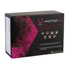 Capsule U-Woman Pills, pentru stimularea libidoului feminin și intensificarea plăcerii sexuale, 30 buc