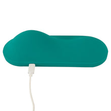 Pernă vibratoare VIBEPAD Intense, cu telecomandă, pentru stimulare clitoris, vulvă și zonă anală, 10 funcții de vibrație, turcoaz