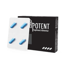 Capsule VIRIPOTENT, pentru potență, erecții puternice, întârzierea ejaculării și libido, formulă 100% naturală, 4 buc