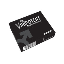 Capsule VIRIPOTENT, pentru potență, erecții puternice, întârzierea ejaculării și libido, formulă 100% naturală, 4 buc