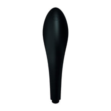 Cap de duș stimulator WOMANIZER Wave Black, pentru stimularea clitorisului, 3 tipuri de jet, 2 intensități, negru