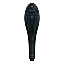 Cap de duș stimulator WOMANIZER Wave Black, pentru stimularea clitorisului, 3 tipuri de jet, 2 intensități, negru