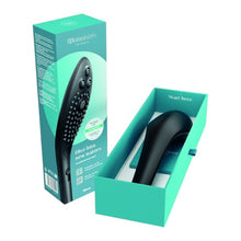 Cap de duș stimulator WOMANIZER Wave Black, pentru stimularea clitorisului, 3 tipuri de jet, 2 intensități, negru