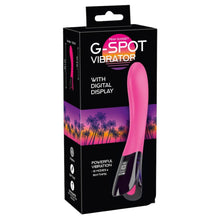 Vibrator YOU2TOYS Pink Sunset G-Spot Vibrator, pentru stimularea punctului G, cu display digital, 10 funcții de vibrație, roz