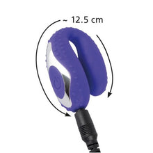 Vibrator oral YOU2TOYS Rechargeable Blowjob Vibrator, pentru intensificarea sexului oral, cu 5 funcții de vibrație, mov