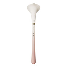 Aparat de masaj ZALO Calla Vibrating Massager, în formă de cală, 8 funcții de vibrație, rezistent la apă IPX7, culoare roz cu alb