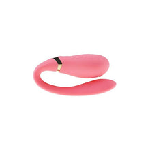 Aparat de masaj pentru cupluri ZALO FANFAN, vibrator dublu cu control prin aplicație, 8 funcții de vibrație, culoare roz