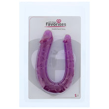 Dildo pentru penetrare dubla All Time Favorites, forma rigida in U