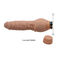 Vibrator BAILE - CLARK Soft Skin, culoarea pielii, 19.5 cm