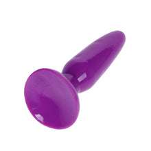 Plug anal BAILE Butt Plug, din gelatină netedă și moale, lungime 15 cm, diametru 4 cm, culoare mov