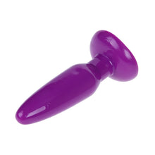 Plug anal BAILE Butt Plug, din gelatină netedă și moale, lungime 15 cm, diametru 4 cm, culoare mov
