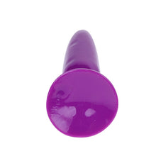Plug anal BAILE Butt Plug, din gelatină netedă și moale, lungime 15 cm, diametru 4 cm, culoare mov