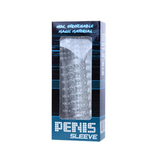 Manșon pentru penis BAILE Penis Sleeve, pentru stimulare intensă și îngroșare, lungime 14 cm, din silicon, roz