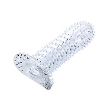 Manșon pentru penis BAILE Penis Sleeve, pentru stimulare intensă și îngroșare, lungime 14 cm, din silicon, roz