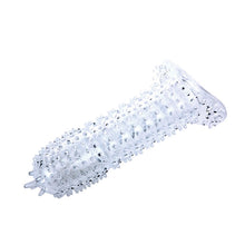 Manșon pentru penis BAILE Penis Sleeve, pentru stimulare intensă și îngroșare, lungime 14 cm, din silicon, roz