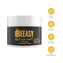 Lubrifiant anal BEEASY, pe bază de ulei, cu ceară de albine, efect de lungă durată, 150 ml