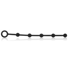 Rozariu Anal BLACK&SILVER - KORG pentru incepatori, 21 cm