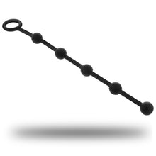 Rozariu Anal BLACK&SILVER - KORG pentru incepatori, 21 cm