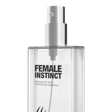 Parfum cu feromoni pentru bărbați FEMALE INSTINCT, cu note de citrice, trandafir și mușchi de ștejar, negru, 30 ml