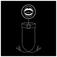 Gag FETISH SUBMISSIVE cu inel pentru gură și cleme pentru sâni