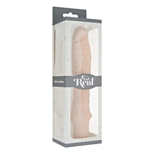 Vibrator TOYJOY Get Real - Classic Large Vibrator, din silicon, 7 funcții de vibrație, rezistent la apă, 24.9 cm, culoarea pielii