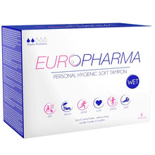 Tampoane interne - bureti menstruatie Europharma Action Wet, 6 buc