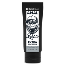 Lubrifiant anal BLACK HOLE - Extra Dilatation, textură groasă, relaxant, pe bază de apă, 70 ml