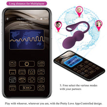 Bile KEGEL - PRETTYLOVE Elvira, 12 functii de vibratie, control la distanta prin aplicatie mobila