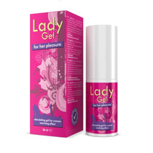 Gel Lady Gel, pentru stimularea clitorisului, cu efect de incalzire, 30 ml