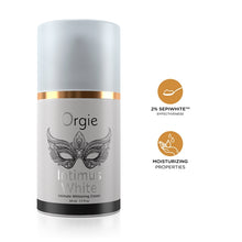 Crema ORGIE Intimus White, pentru albirea zonelor intime, 50 ml