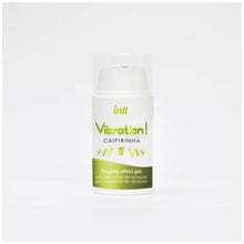 Gel pentru stimulare si excitare INTT Vibration! CAIPIRINHA, cu efect de incalzire, ALB, Unisex, 15 ml