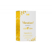 Gel pentru stimulare si excitare, INTT Vibration! HONEY, cu efect de incalzire, ALB Unisex, 15 ml
